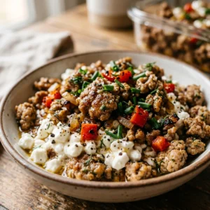 High Protein Turkey Meal Prep 30g+ Easy Breakfast Dinner Cottage Cheese