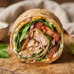 High Protein Turkey Wraps 10 Minute