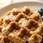 High Protein Waffles Cottage Cheese 3 Ingredient Crispy