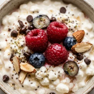 High Protein Yogurt Breakfast 30g+ Easy Low Carb Meal Prep Cottage Cheese