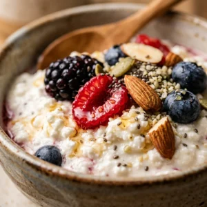 High Protein Yogurt Breakfast 30g+ Easy Meal Prep Low Carb Cottage Cheese