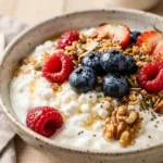High Protein Yogurt Breakfast 30g+ Easy Meal Prep Low Carb Cottage Cheese