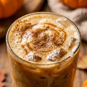 Iced Pumpkin Chai Latte With Oat Milk Starbucks Copycat Fall