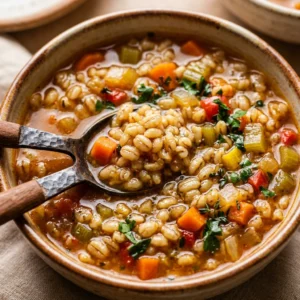 Instant Pot Barley Soup Easy One Pot Family Grains