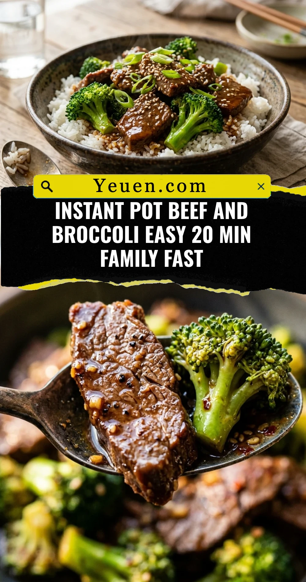 Instant Pot Beef And Broccoli Easy 20 Min Family Fast
