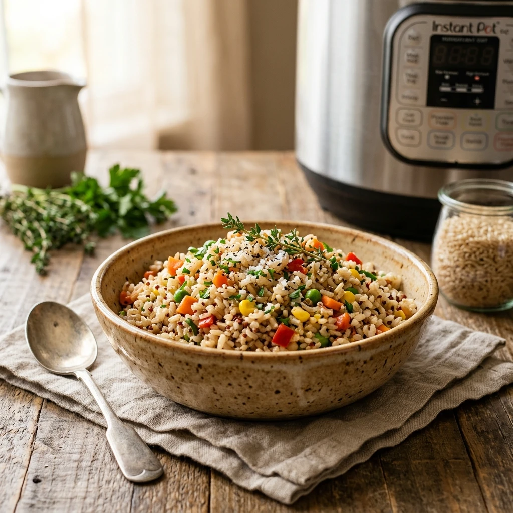 Instant Pot Brown Rice Easy One Pot Family Grains