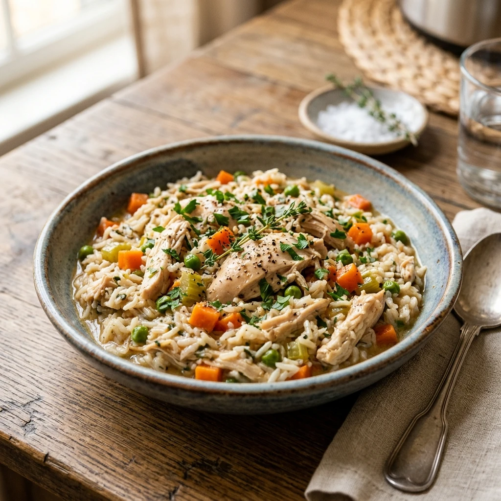 Instant Pot Chicken And Rice Easy 20 Min One Pot Family