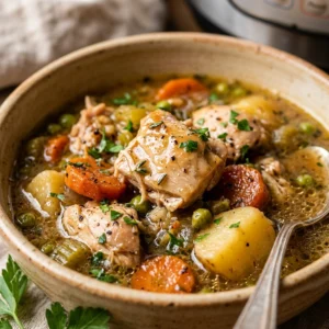 Instant Pot Chicken Stew Easy 20 Min One Pot Family Budget