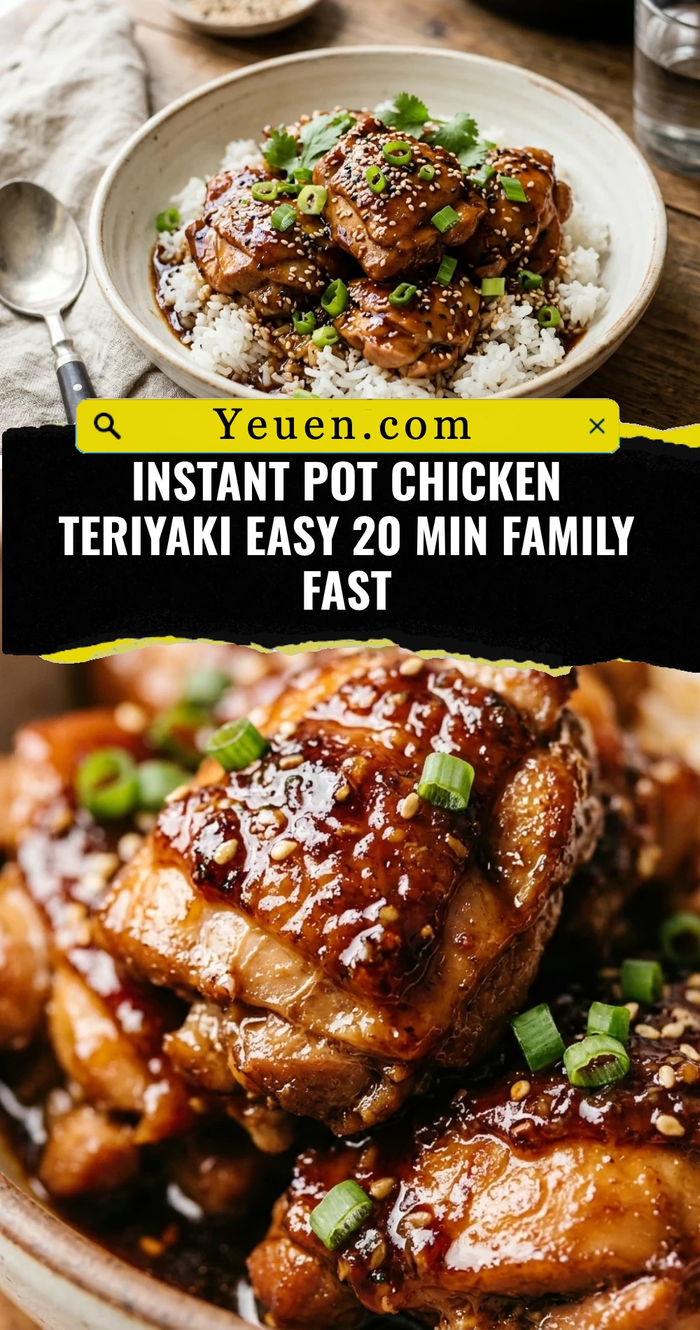 Instant Pot Chicken Teriyaki Easy 20 Min Family Fast