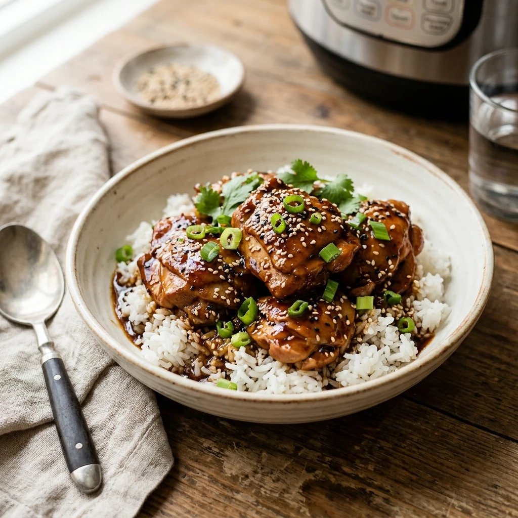 Instant Pot Chicken Teriyaki Easy 20 Min Family Fast