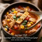 Instant Pot Chicken Tortilla Soup Easy 20 Min One Pot Family