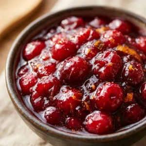 Instant Pot Cranberry Sauce 5 Min