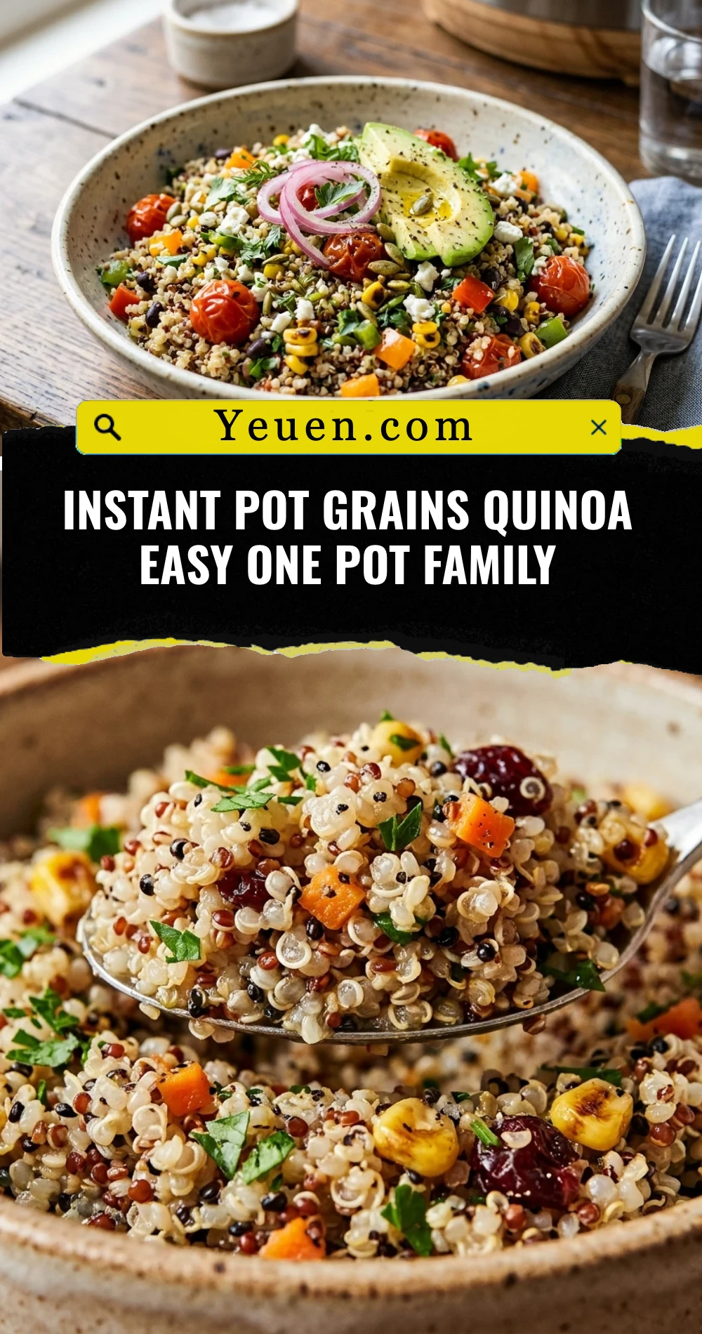 Instant Pot Grains Quinoa Easy One Pot Family