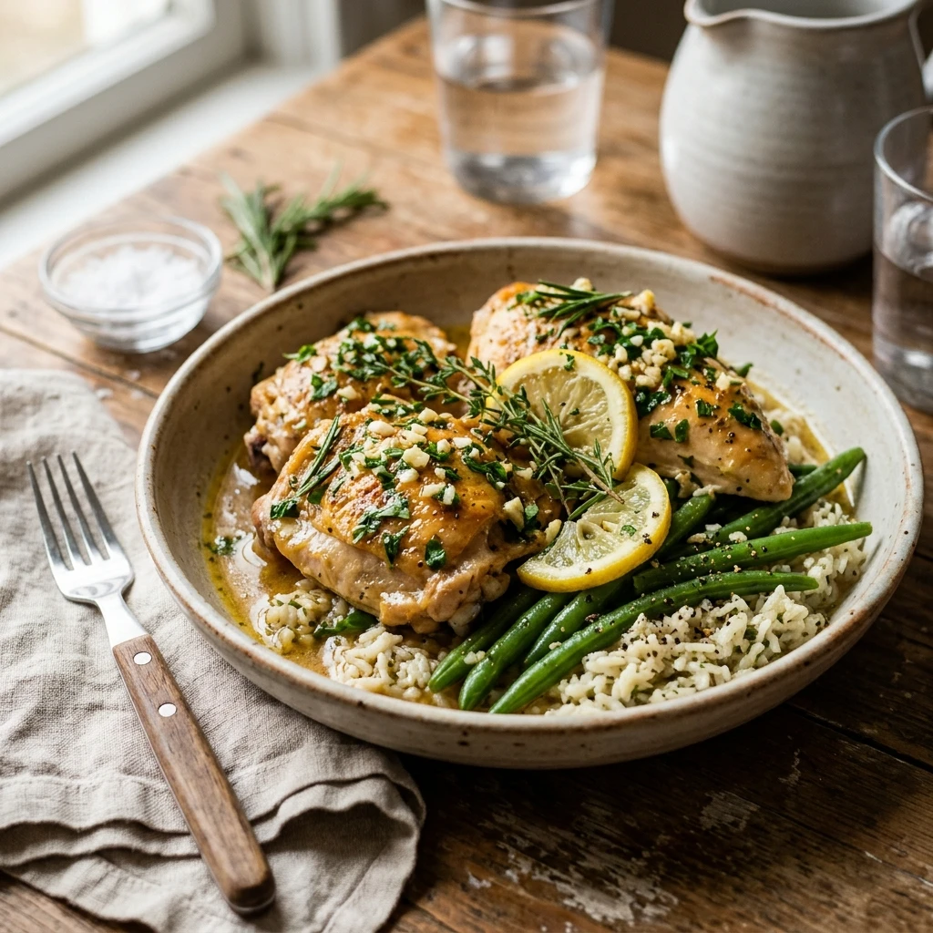 Instant Pot Lemon Herb Chicken Easy 20 Min Family Fast