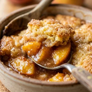 Instant Pot Peach Cobbler Easy 20 Min Family Dessert