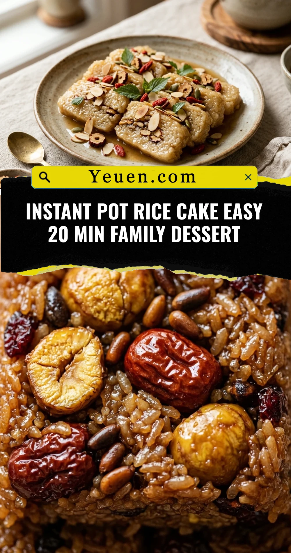 Instant Pot Rice Cake Easy 20 Min Family Dessert
