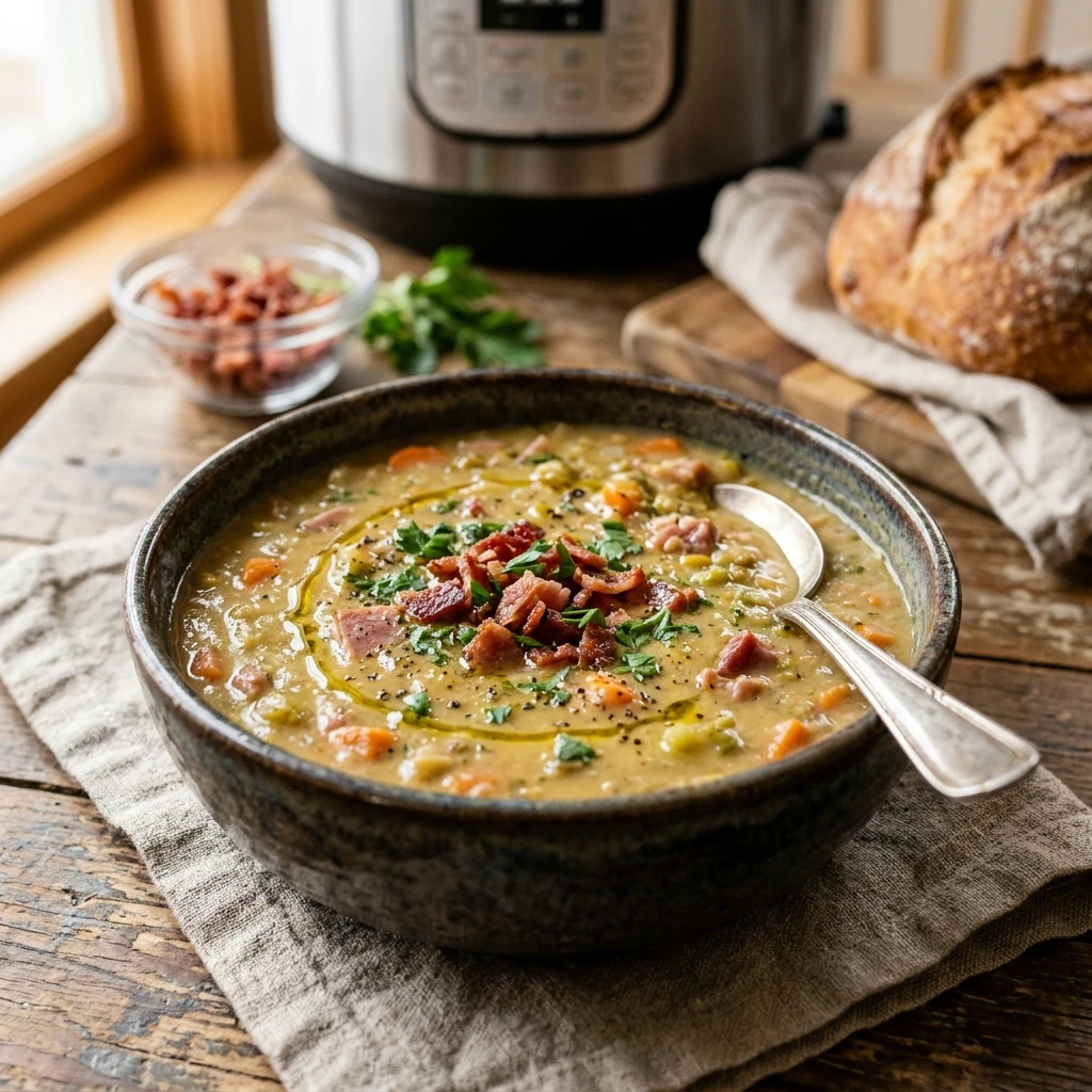Instant Pot Split Pea Soup Easy 20 Min One Pot Family Budget