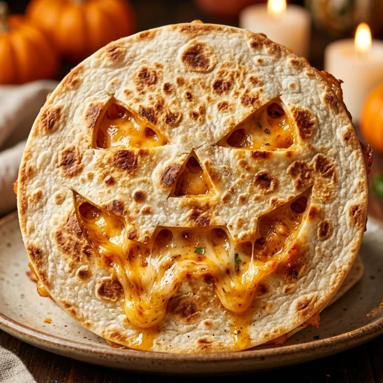 Jack-O-Lantern Quesadillas Halloween Cheesy Kids