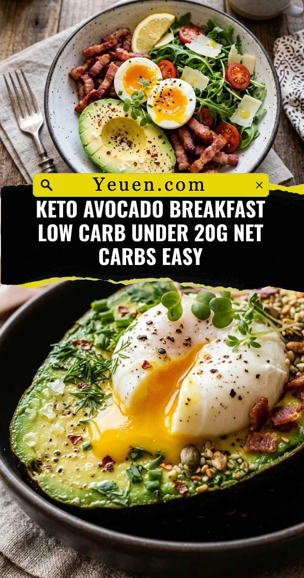 Keto Avocado Breakfast Low Carb Under 20g Net Carbs Easy