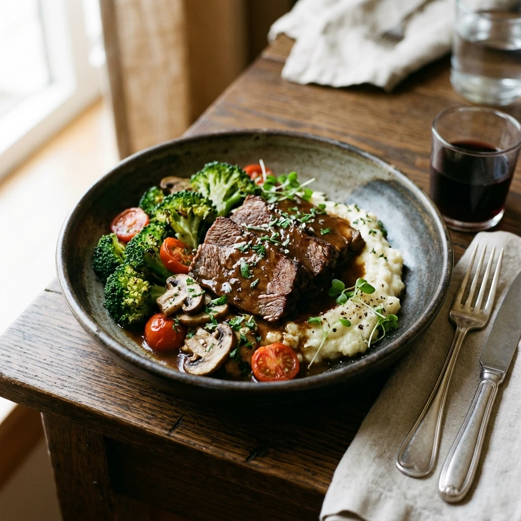 Keto Beef Dinner Low Carb Under 20g Net Carbs Easy Meal