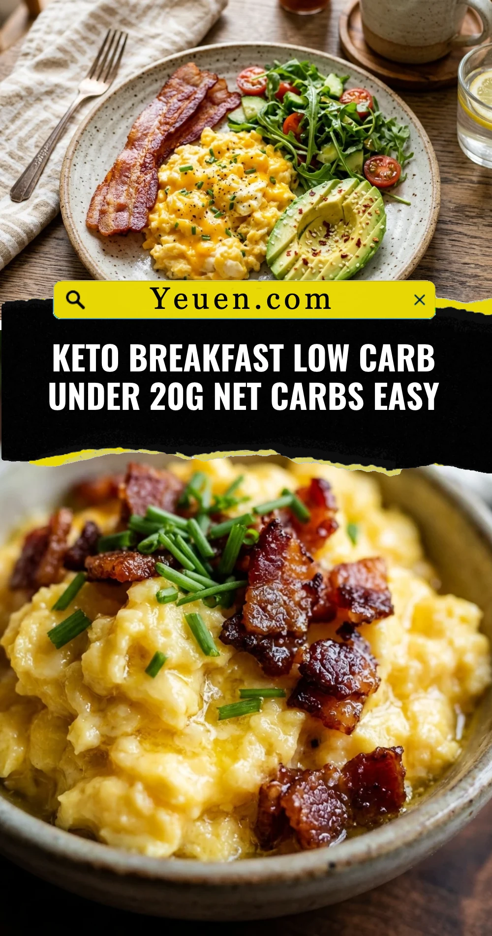 Keto Breakfast Low Carb Under 20g Net Carbs Easy