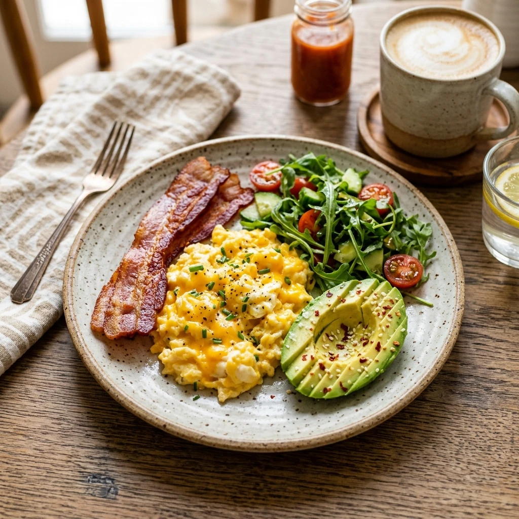 Keto Breakfast Low Carb Under 20g Net Carbs Easy