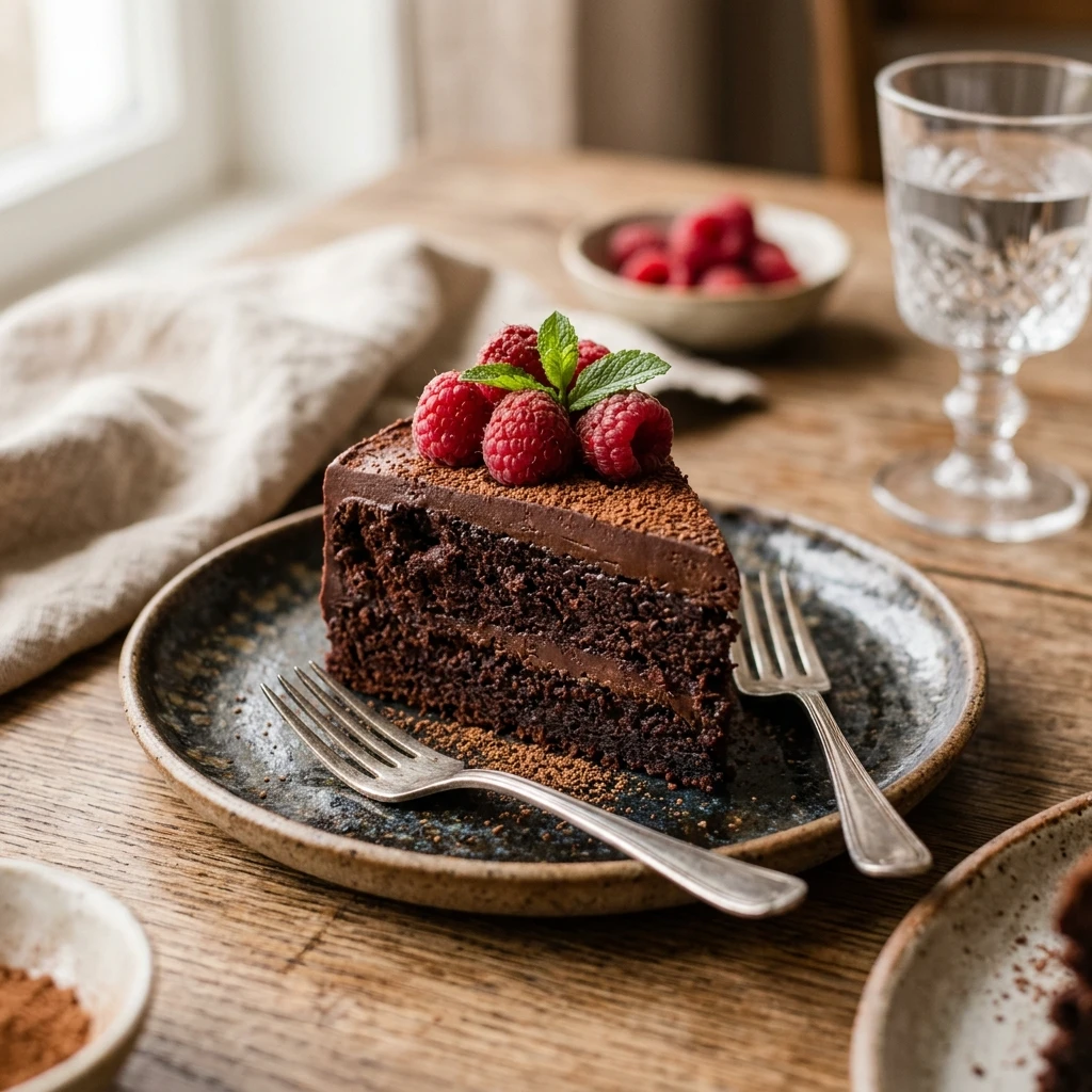 Keto Chocolate Cake Dessert Low Carb Under 20g Net Carbs Easy