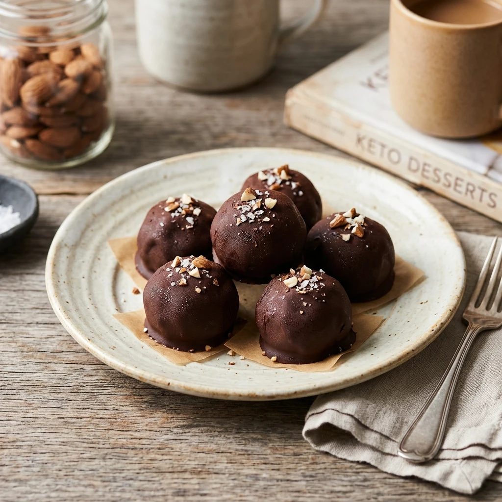 Keto Chocolate Fat Bomb Easy Low Carb Under 20g Net Carbs