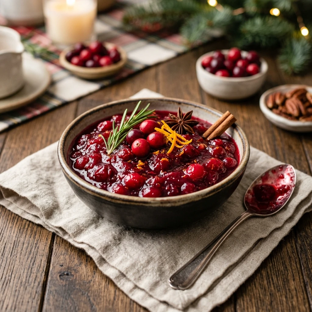 Keto Cranberry Sauce Sugar Free