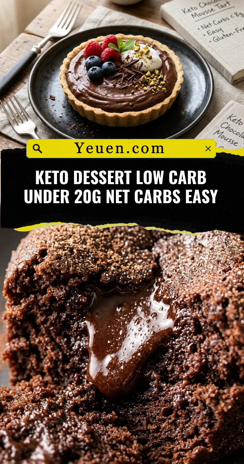 Keto Dessert Low Carb Under 20g Net Carbs Easy