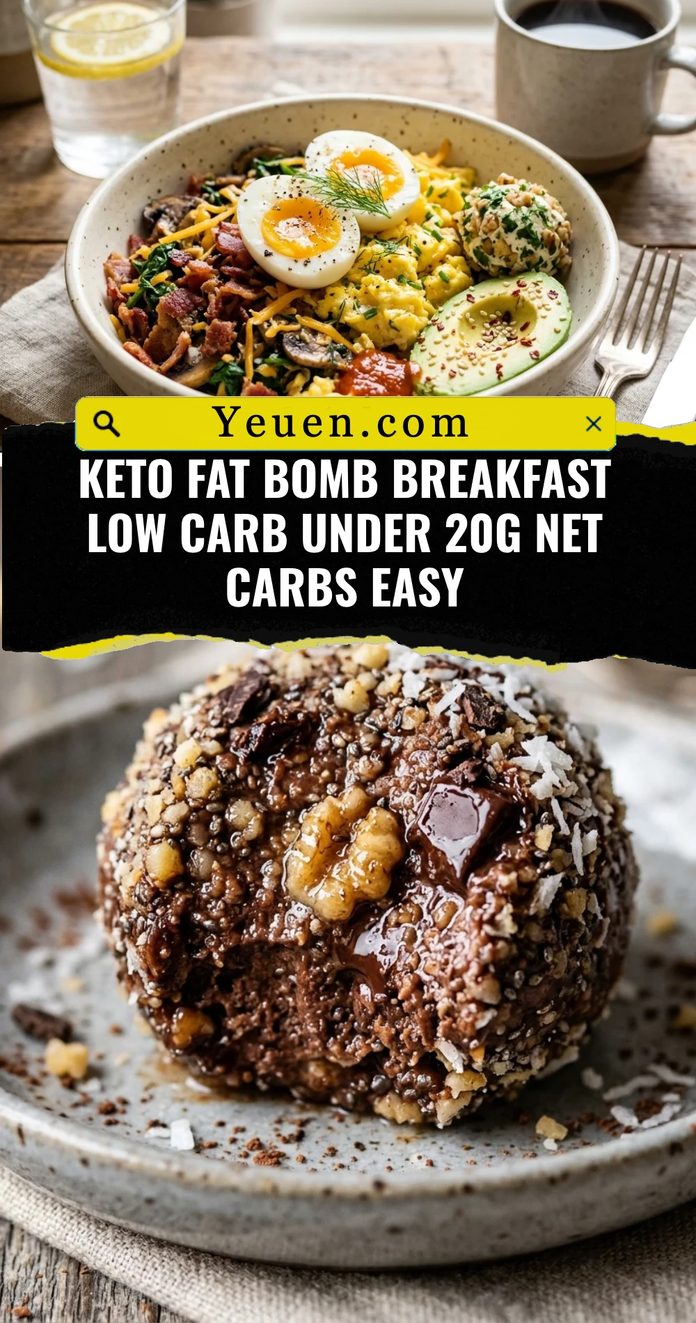 Keto Fat Bomb Breakfast Low Carb Under 20g Net Carbs Easy