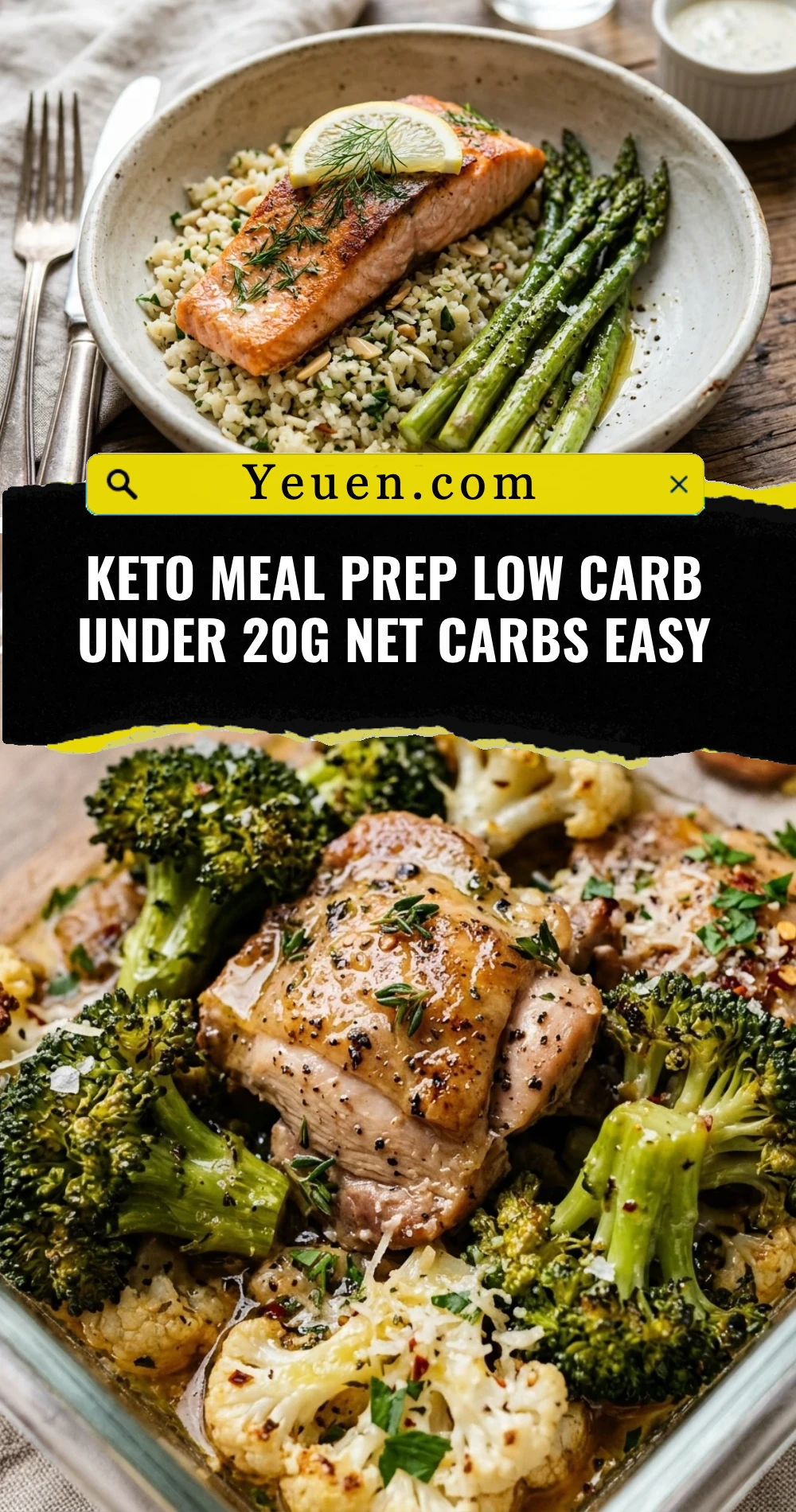 Keto Meal Prep Low Carb Under 20g Net Carbs Easy