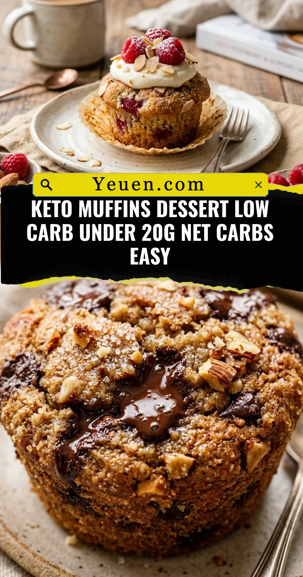 Keto Muffins Dessert Low Carb Under 20g Net Carbs Easy