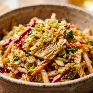 Korean Cabbage Slaw Spicy No Mayo Budget 2026 Healthy Easy Crunchy
