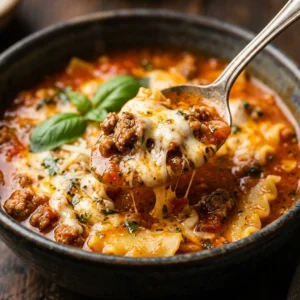 Lasagna Soup Going Viral High Protein