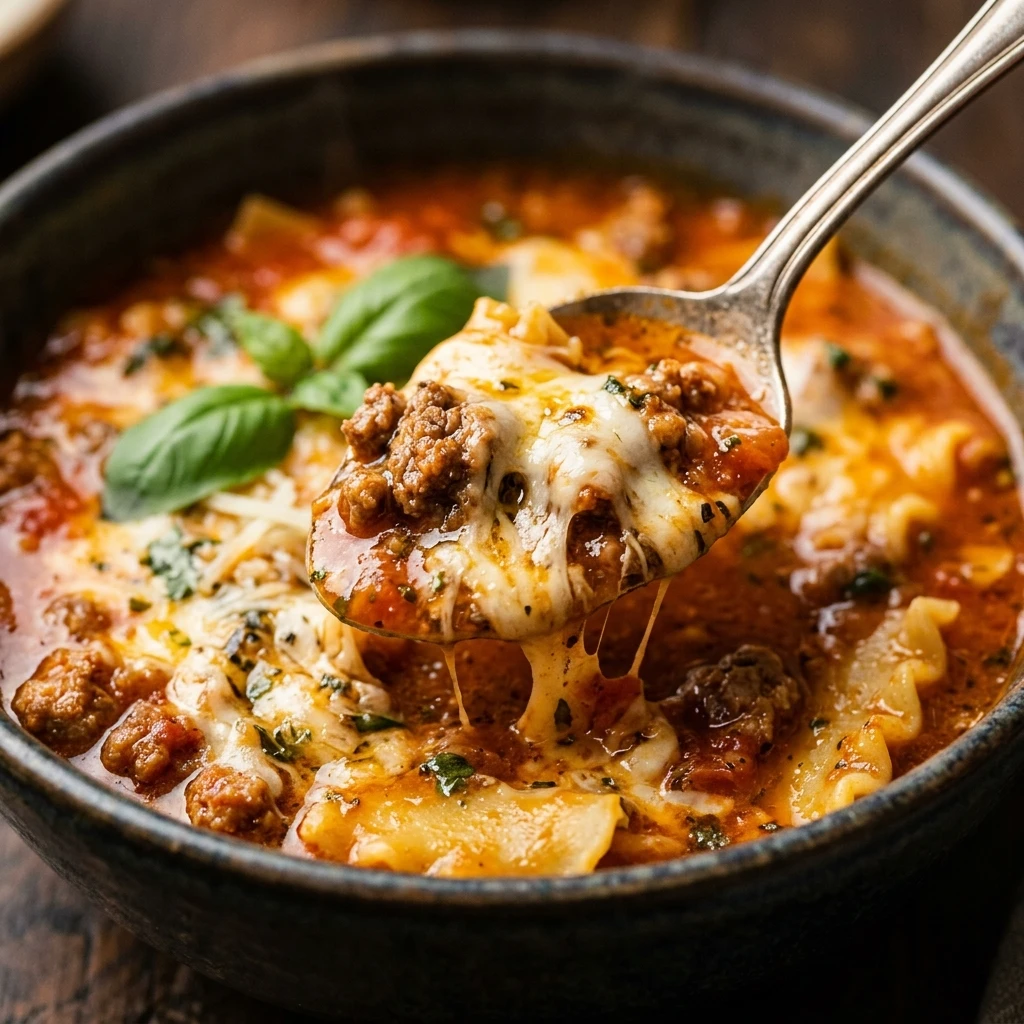 Lasagna Soup Going Viral High Protein