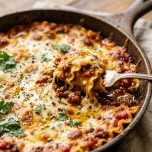 Lazy Lasagna Skillet Pasta