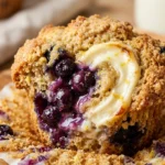 Lemon Blueberry Muffins With Cream Cheese Swirl Bakery