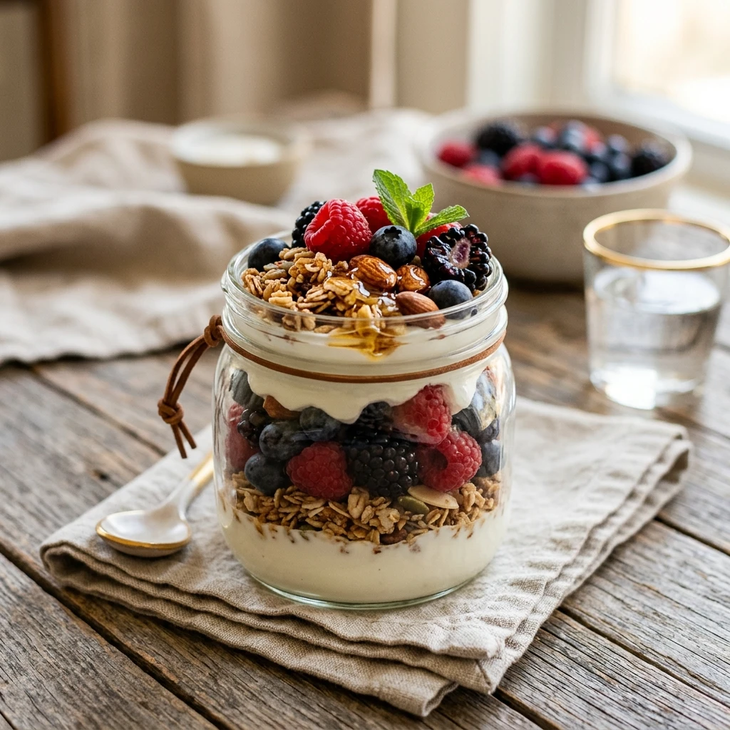 Make Ahead Breakfast Parfait