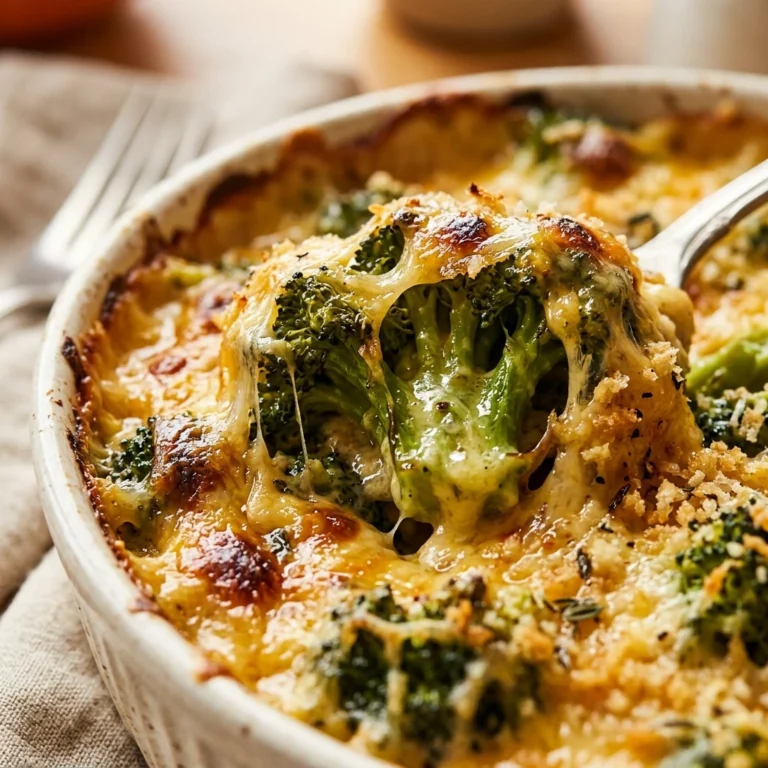 Make Ahead Broccoli Cheese Casserole Thanksgiving Sides Easy