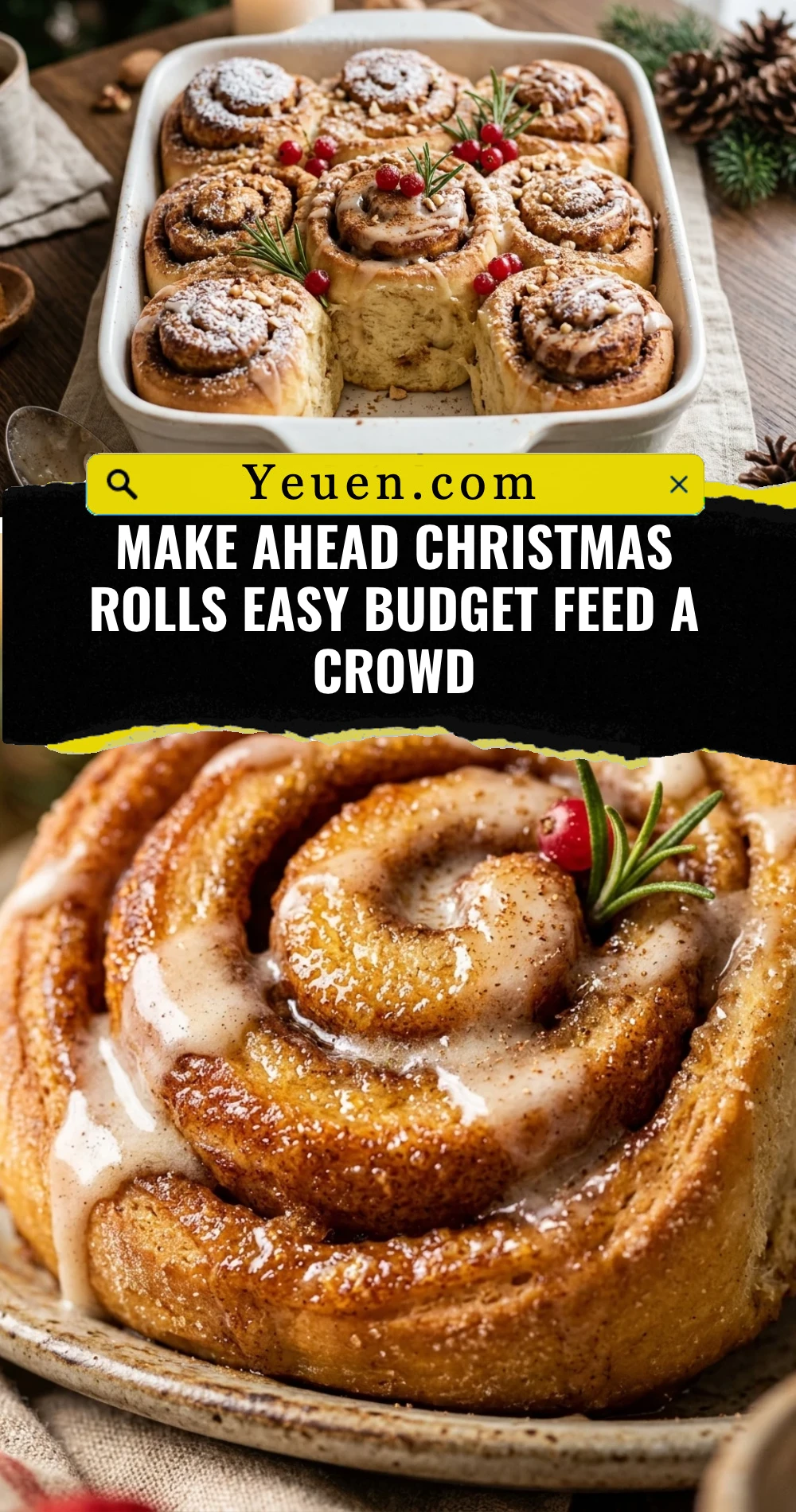 Make Ahead Christmas Rolls Easy Budget Feed A Crowd