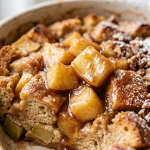 Make Ahead Cinnamon Apple Breakfast Casserole With Maple