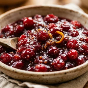 Make Ahead Cranberry Sauce 3 Days Before