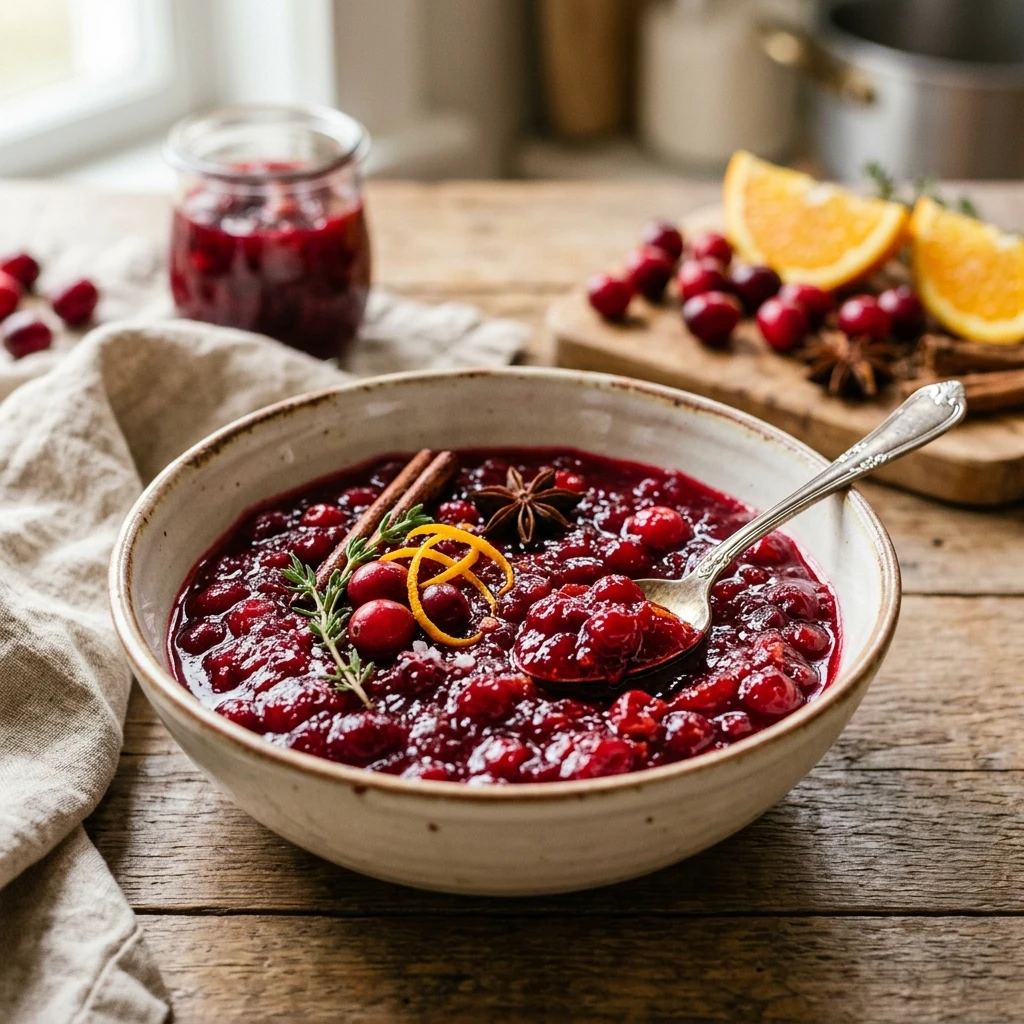 Make Ahead Cranberry Sauce Freezer Friendly