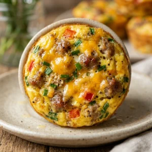 Make Ahead Egg Muffins High Protein