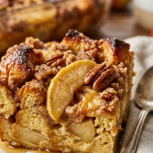 Make Ahead French Toast Casserole With Apples Thanksgiving Morning