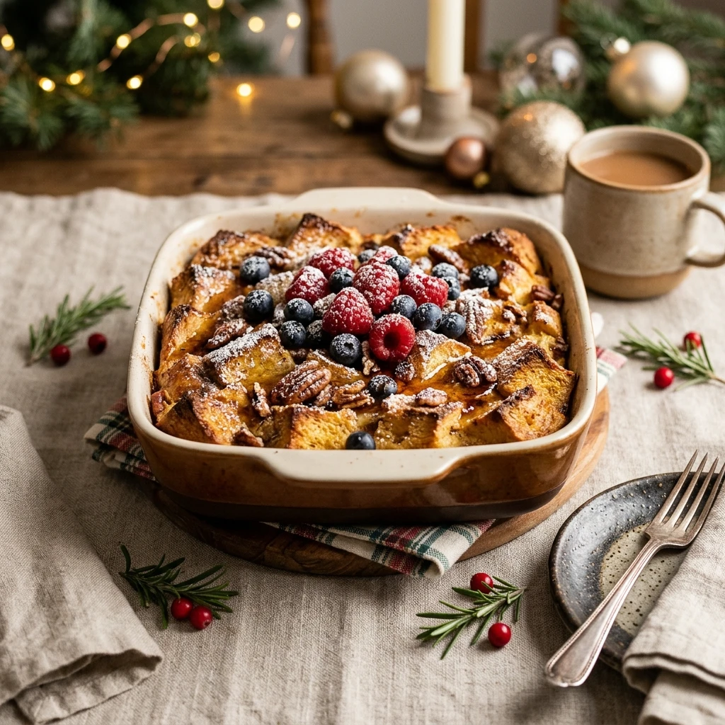 Make Ahead French Toast Christmas Easy Budget Feed A Crowd