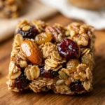 Make Ahead Granola Bars Breakfast