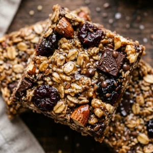 Make Ahead High Protein Breakfast Bars 5 Minute Healthy Kids School Morning