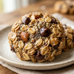 Make Ahead High Protein Breakfast Cookies No Bake 5 Minute Weight Loss Healthy